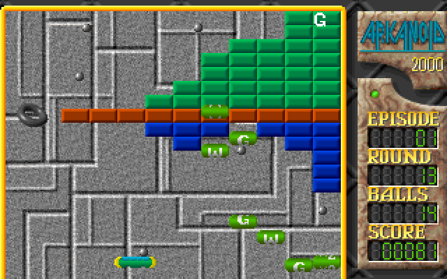 Arkanoid 2000 Screenshot